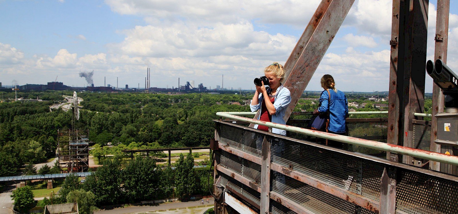 🏭 풍경 공원 뒤스부르크-노르트(란트샤프츠파르크 뒤스부르크-노르트)